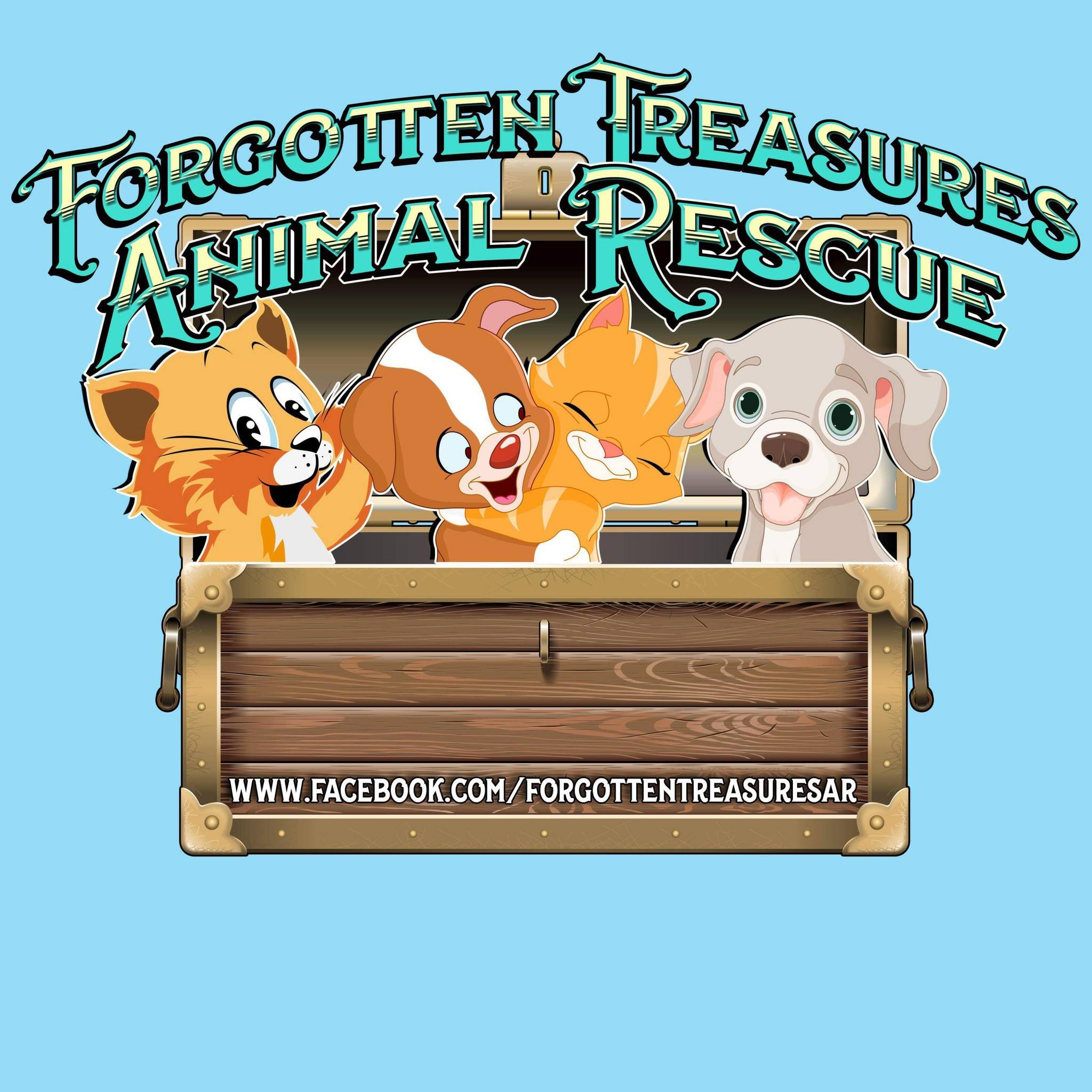 Updated Logo (Older) (Older) Updated Logo has animals in a treasure chest.